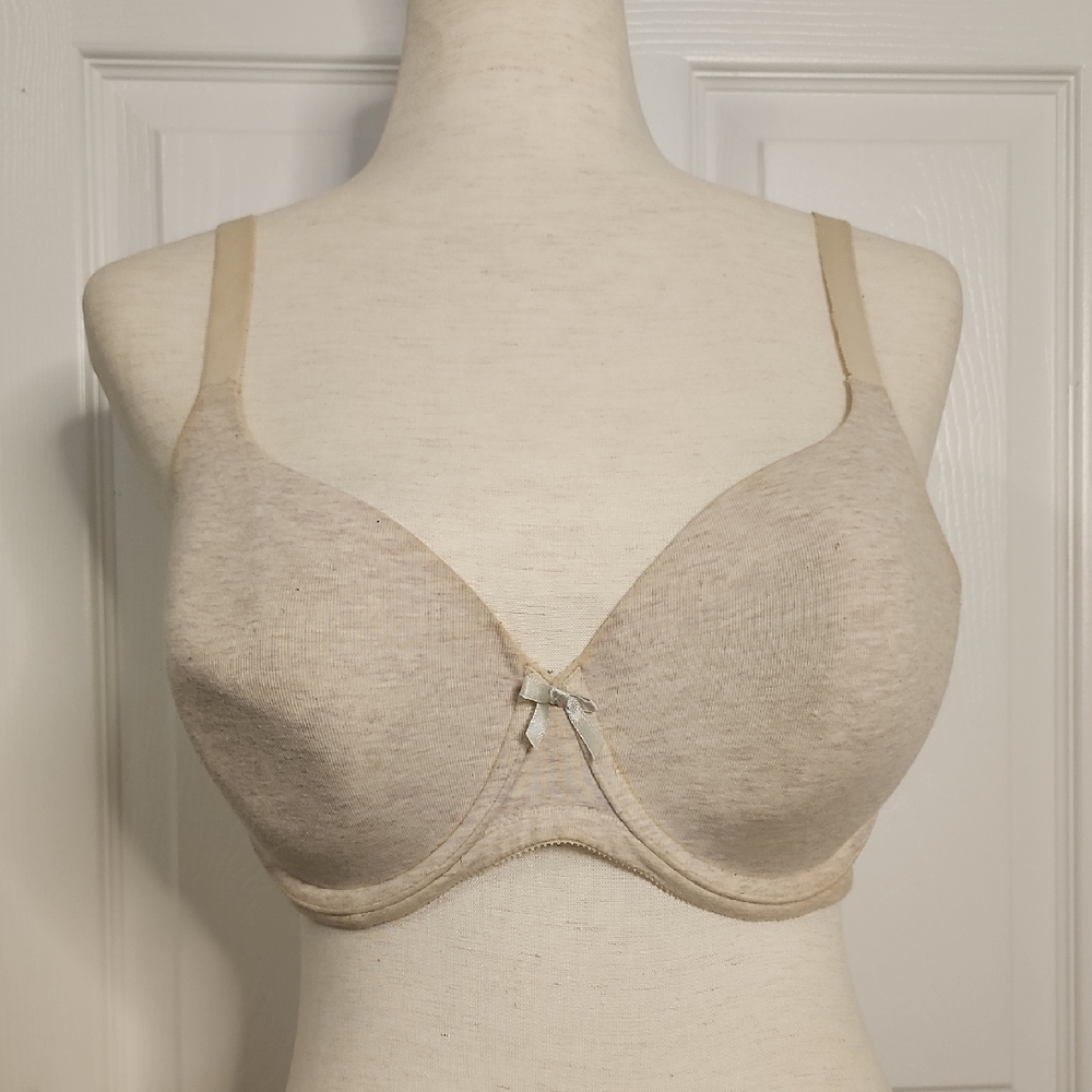 Ambrielle Cream Underwire Bra